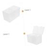 ABOOFAN 3Pcs Nail Cotton Pad Dispenser Case Holder Box Makeup Storage Organizer for Cotton Pads Swabs Sponges Quality Convenient Access for Beauty view 4