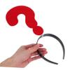 NULYLU 4 Pcs Novelty Symbol Headbands for Women and Girls, Red view 4