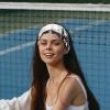 JAVENPROEQT Wide Headbands for Women, Stretchy Thick Turban Non-Slip Accessories Bands for Workout Skincare Daily Use - Cool Skull in Earphones view 2