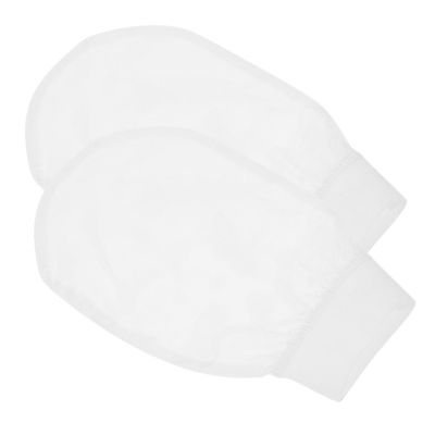KAILIKETIY 2Pcs Exfoliating Bathing Gloves Imitated Shower Mitts for Body Scrub Skin Cleaning Dead Skin Removal Soft Durable Exfoliator for Smooth Skin