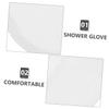 KAILIKETIY 2Pcs Exfoliating Bathing Gloves Imitated Shower Mitts for Body Scrub Skin Cleaning Dead Skin Removal Soft Durable Exfoliator for Smooth Skin view 4