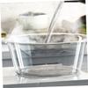UKCOCO 3Pcs Transparent Foot Wash Basin Lightweight Plastic Wash Tub for Soaking Feet Face Washing and Bathing Compact Design for Home Travel view 4