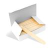 Beavorty 100pcs Wooden Tongue Depressor Spatulas for Hard Wax Disposable Waxing Tools for Salon Home Use view 3