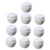 10pcs Creams Jars for Cosmetics Storage Lightweight Leak Containers for Lotions Butters and Oils for Travel and Home Use view 1