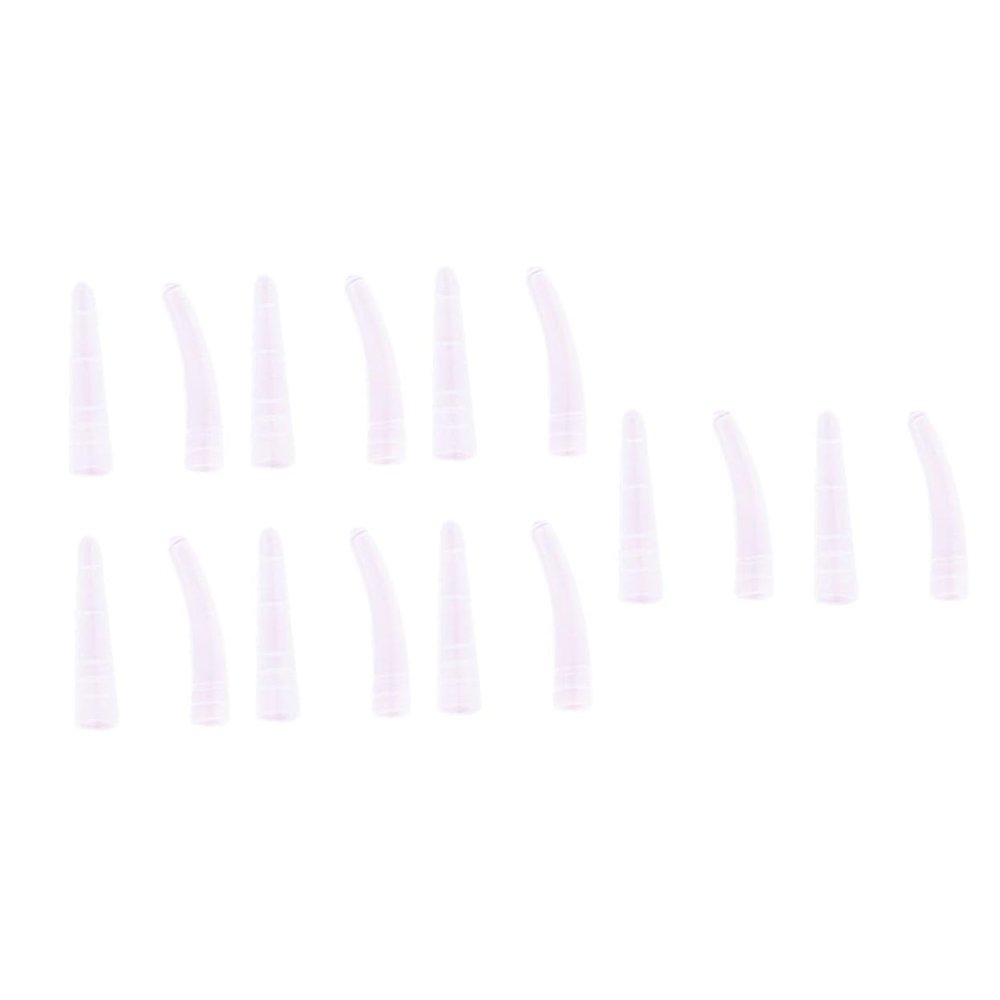 1 Set Tweezers Protector Non Slip Nipper Covers for Eyelash Extensions and Grafting Hard Soft Caps for Eyebrow and Manicure Tools Essential for Professionals and Beginners