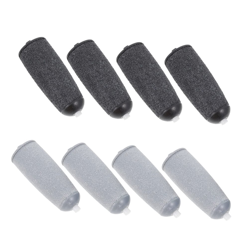 8Pcs Pedicure Replacement Heads for Foot Care Durable and Reusable Foot File Attachments for Smooth Skin for Removing Dead Skin and Calluses Compatible with Foot