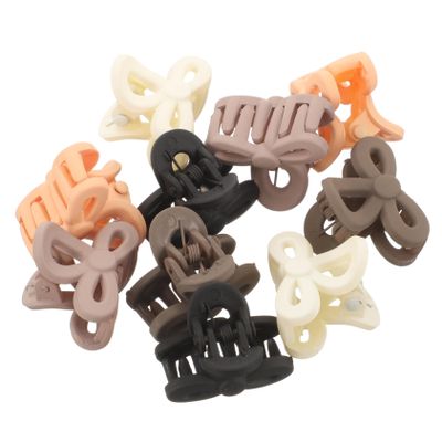 10Pcs Small Claw Clips for Cute Decorative Hair Accessories Durable Hair Clips with Unique Grip for Hair Styling