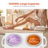 Double Wax Warmer 1200ML Professional Dual Wax Heater Pot for Hair Removal view 2