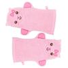 AUTSUPPL Animal Shaped Bath Mitts for Infants 2-Piece Set Large Cartoon Shower Gloves for Baby Bathing Soft and Gentle Washcloths for Boys and Girls view 1