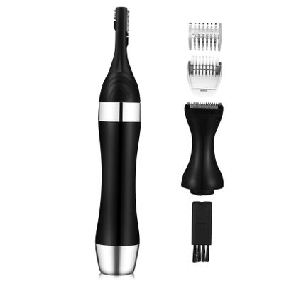 LALADEFIEE Facial Hair Removal Tool Women Eyebrow Trimmer Men Precision Shaver Nose Hair Shaper