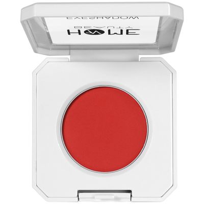 7V HOME BEAUTY Single Red Eyeshadow, High Pigment Long Lasting White Case Matte Single Eyeshadow