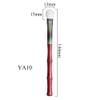 1pc Hand Crafted Makeup Brushes Soft Saibikoho Goat Blue Fox Hair Face Powder Blush Contour Eye Shadow Blending Brush Red Sandalwood Handle Professional Make Up Brushes (YA10) view 2