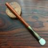 1pc Hand Crafted Makeup Brushes Soft Saibikoho Goat Blue Fox Hair Face Powder Blush Contour Eye Shadow Blending Brush Red Sandalwood Handle Professional Make Up Brushes (YA10) view 3