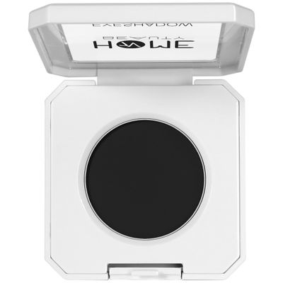 7V HOME BEAUTY Single Black Eyeshadow, High Pigment Long Lasting White Case Matte Single Eyeshadow