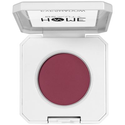 7V HOME BEAUTY Single Wine Red Eyeshadow, High Pigment Long Lasting White Case Matte Single Eyeshadow