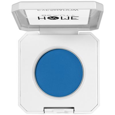 7V HOME BEAUTY Single Blue Eyeshadow, High Pigment Long Lasting White Case Matte Single Eyeshadow
