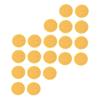 100Pcs Rounded Makeup Face Cleaning Applicators for Cosmetics Application for Women Simple Makeup Pad for Natural Look view 1