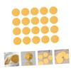 100Pcs Rounded Makeup Face Cleaning Applicators for Cosmetics Application for Women Simple Makeup Pad for Natural Look view 3