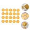 100Pcs Rounded Makeup Face Cleaning Applicators for Cosmetics Application for Women Simple Makeup Pad for Natural Look view 4