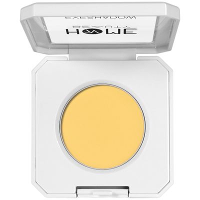 7V HOME BEAUTY Single Yellow Eyeshadow, High Pigment Long Lasting White Case Matte Single Eyeshadow