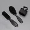 Beard & Hair Styling Kit - Professional Barber Grade Soft Bristle Brush & Duster with Portable Handle for Men's Grooming, Cleaning, Fade - Salon & Home Use view 3