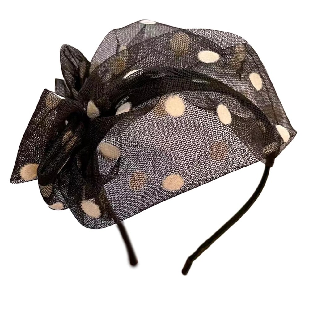 1920s Veil Headband For Christmas New Year Bridal Party 20s Tophat All-match Bride Wedding