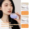 Automatic Electric Nail Clipper for Adults for Seniors 2 in 1 Electric Polishing Nail Clippers Nail Grinders with Led Light and Polisher for Men Nail File USB Rechargeable (White,85x68x33mm) view 2