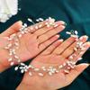 Asooll Bridal Hair Vine Silver Wedding Hair Accessories Rhinestone Headpiece for Women view 2