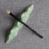1pc Hand Crafted Makeup Brushes Soft Saikoho Goat Lynx Weasel Hair Powder Contour Eye Shadow Blending Brush Ebony Wood Handle Professional Make Up Brushes (QS06) view 4