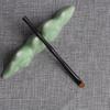 1pc Hand Crafted Makeup Brushes Soft Saikoho Goat Lynx Weasel Hair Powder Contour Eye Shadow Blending Brush Ebony Wood Handle Professional Make Up Brushes (QS09) view 3