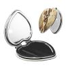 KKLWEGU Cartoon Dog Bone Compact Pocket Mirror,1x/2x Cosmetic Mirror Portable Folding Handheld Mirrors Portable Travel Makeup Mirror for Women Girls view 1