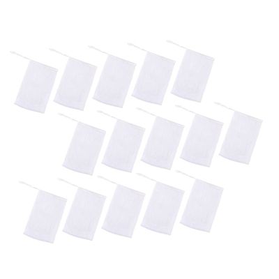 50Pcs Double Foaming Soap Net for Shower Durable Mesh Exfoliating Soap Pouch with Drawstring for Cleansing Quick Drying High Absorption