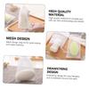 50Pcs Double Foaming Soap Net for Shower Durable Mesh Exfoliating Soap Pouch with Drawstring for Cleansing Quick Drying High Absorption view 3