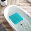 Bathtub Cushion - PVC Inflatable Body Bath Pillow Ergonomic Bathing Massage Pad with Suction Cups, Deep Soaking Bathtub Body Mat for Women Adults view 3