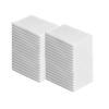 Disposable Bath Towels, 100 Pcs White Disposable Guest Towels 25.6 x 11.8, Health and Safety, Spa and Salon Quality Softness, Hair Face Body Use view 1