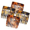 4-Piece Small French Side Comb for Women - Ideal Hair Combs for Fine Hair Accessories view 1