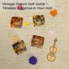 4-Piece Small French Side Comb for Women - Ideal Hair Combs for Fine Hair Accessories view 4