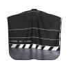 Aprons Professional Hair Cutting Cape with Adjustable Snap Closure, Classic Movie Clapboard Black Barber Cape for Men Women Waterproof Hairdressing Salon Cape, Coloring Makeup Styling Home Use view 2