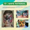 GloomGlo Face Paint Crayons Sticks-16 Colors Non-Toxic Washable Body Painting for Halloween Makeup Art Party Costume view 4