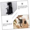 AUTSUPPL Shower Razor Holder Durable Shaving Organizer Resistant Shaver Stand for Bathroom Use Easy Installation Hook for Beard Razor and Brush Storage view 2