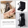 AUTSUPPL Shower Razor Holder Durable Shaving Organizer Resistant Shaver Stand for Bathroom Use Easy Installation Hook for Beard Razor and Brush Storage view 4
