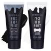 BOBISUKA Black and White Face Body Paint Kit, Water Based Face Painting for Halloween Clown Skeleton Joker Zombie Mime Sugar Skull Makeup for Women Adults, Non-Toxic Washable view 1