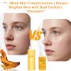 Amococo Turmeric Dual Cleansing Set | Daily Mousse (100ml) + Makeup Remover Oil (120ml) view 3