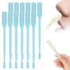 2-in-1 Nasal Hair Cutter, 2025 New Double Sided Nose Hair Knife, Portable Nostril Hair Remover Tool, 360 Rotating Nose Hair Trimmer with Ear Picker for Women and Men (Blue, 12 PCS) view 1