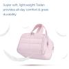 TianHapyp Travel Toiletry Bag, Large Capacity Wide-Open Travel Cosmetic Bag, Waterproof Portable Pouch Open Flat Toiletry Bags, for Toiletries Storage (Black) view 2