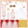 Dansib 24 Sets Christmas Gingerbread Baby Shower Hand Cream and Lip Balm Gift Christmas Baby Shower Party Favors Travel Size Hand Lotion and Lip Balm Bulk Wedding Bridal Party Supplies for Guest view 3