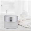 LRXIYODE 10Pcs Glass Cream Jars Portable Makeup Containers Refillable Empty Cosmetic Dispenser with Dome Lids for Travel Essential Oils Lotion Cream Storage view 3