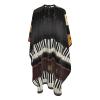Aprons Professional Hair Cutting Cape with Adjustable Snap Closure, Guitar Piano Pattern Barber Cape for Men Women Waterproof Hairdressing Salon Cape, Coloring Makeup Styling Home Use view 4