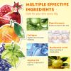 36 Pack Fruit Shaped Sheet Face Mask for Women, Collagen Hydrating and Moisturizing Face Masks Skincare for Dry Skin, Bulk Christmas Gifts, Spa Party Gifts and Stocking Stuffers(9 Types x 4 Pcs) view 2