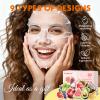 36 Pack Fruit Shaped Sheet Face Mask for Women, Collagen Hydrating and Moisturizing Face Masks Skincare for Dry Skin, Bulk Christmas Gifts, Spa Party Gifts and Stocking Stuffers(9 Types x 4 Pcs) view 3